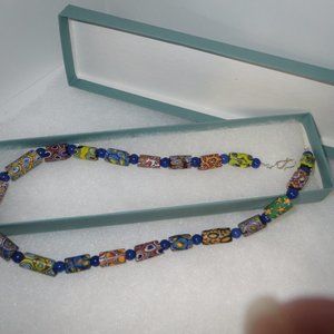 African Trade Bead Necklace